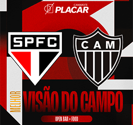 CAMAROTE PLACAR – SÃO PAULO X ATÉTICO MINEIRO