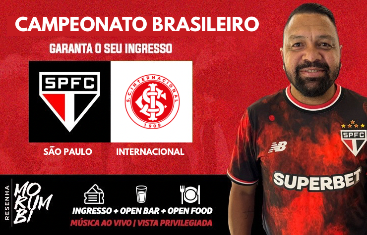 CAMAROTE RESENHA MORUMBI SPFC x SPFC INTERNACIONAL