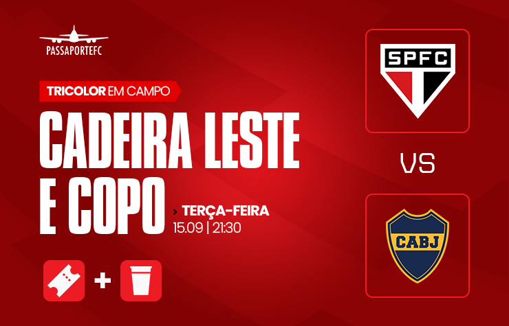 PASSAPORTE FC – SPFC X BOCA JUNIORS
