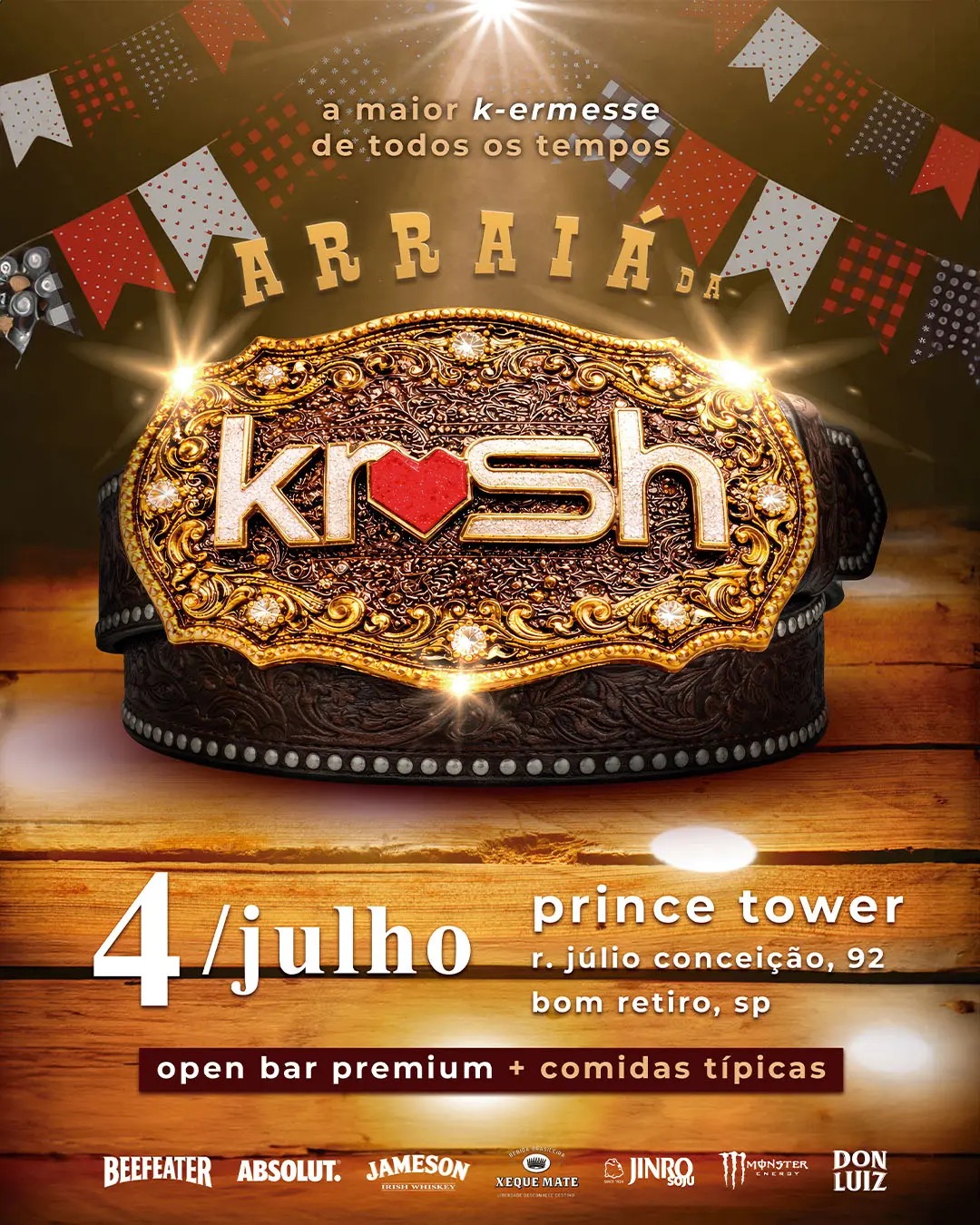 arraiá da krush