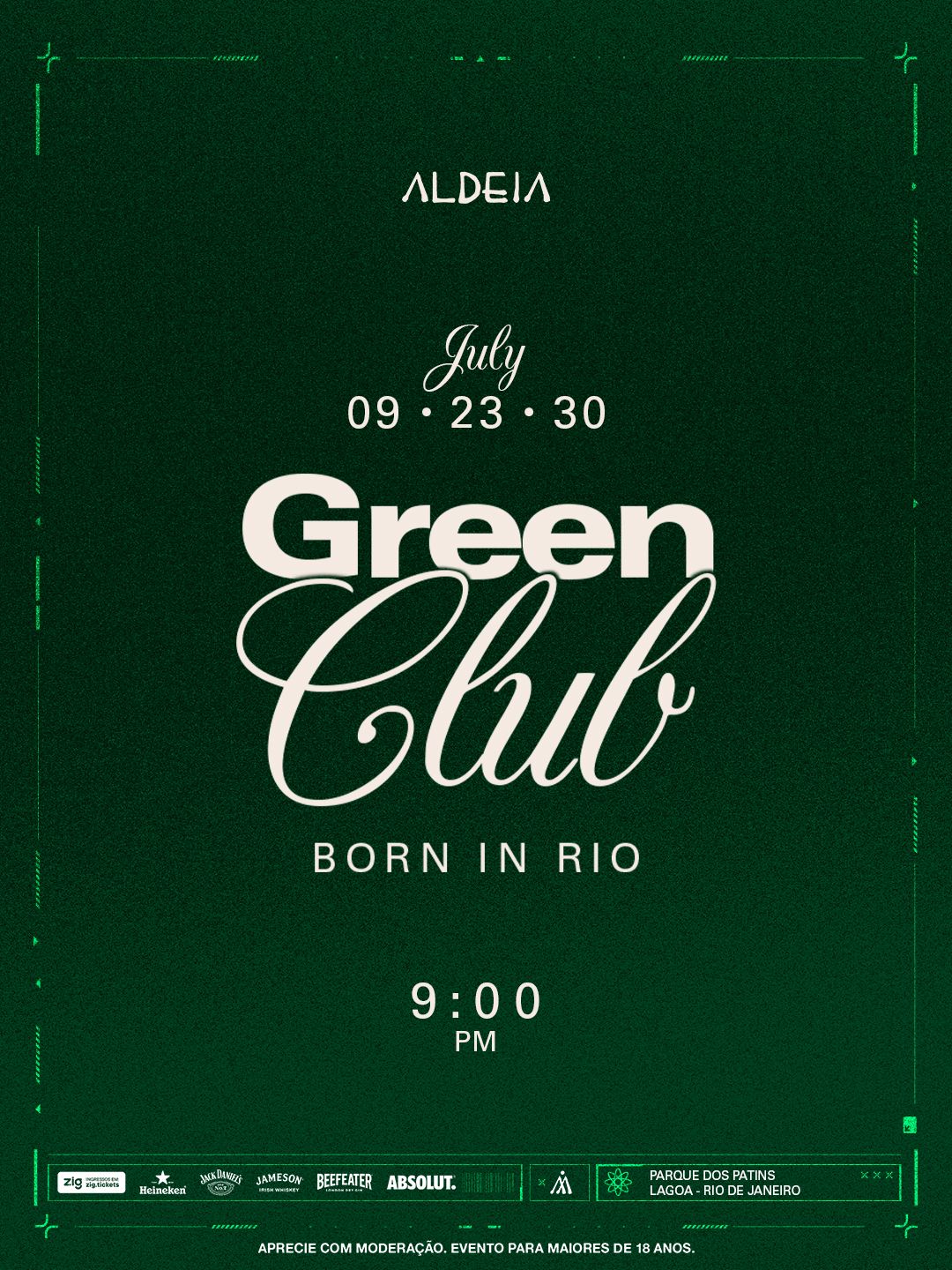Green Club - Aldeia 09/07