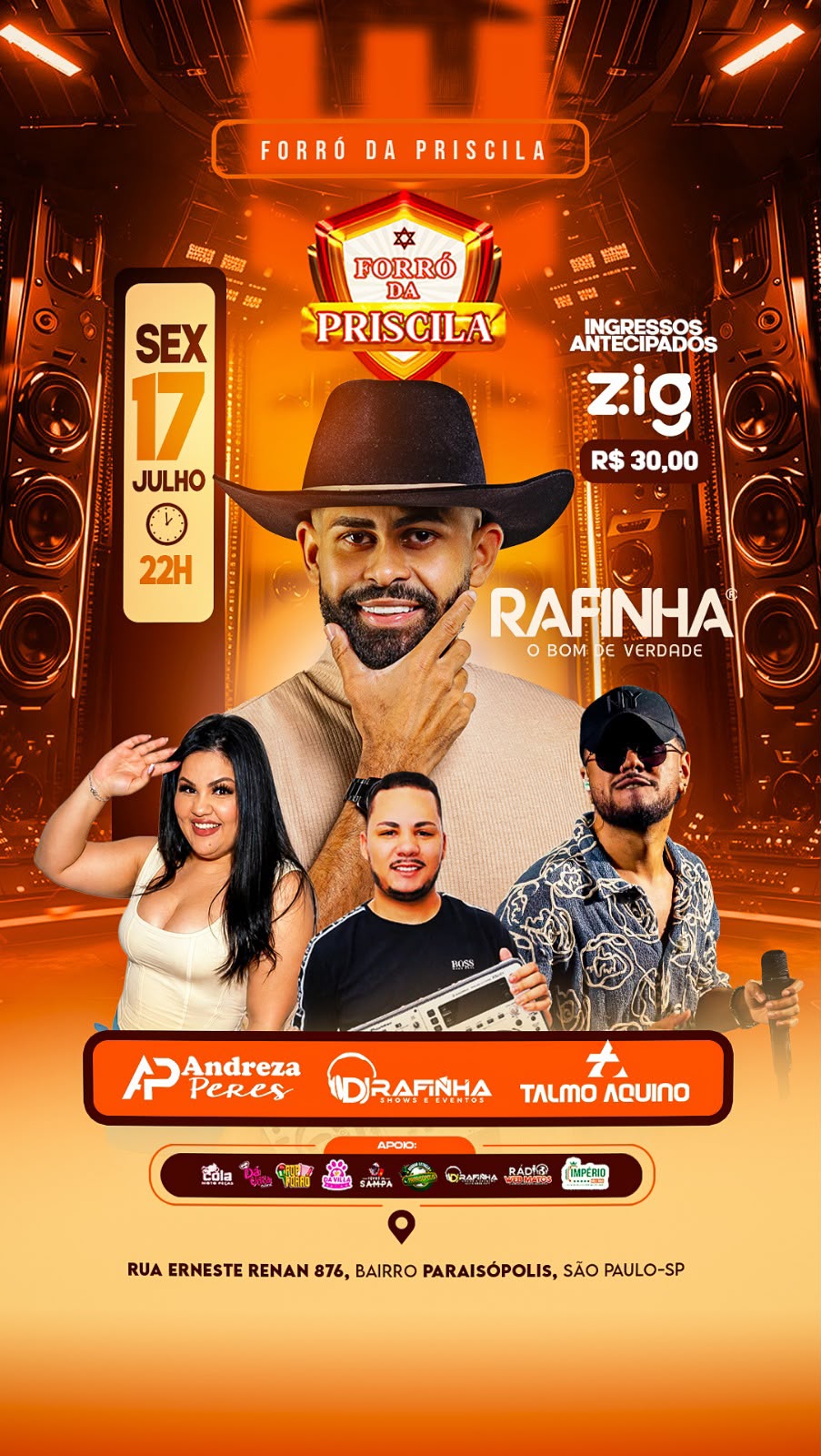Rafinha no Forró da Priscila