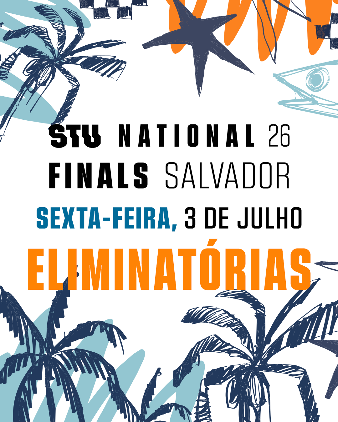 STU National Salvador 2026 | FASE 1 E FASE 2