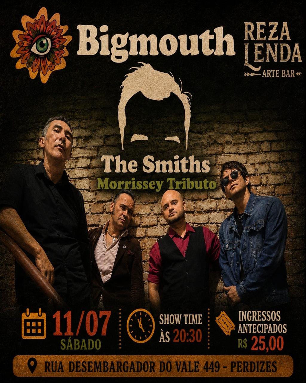 BIGMOUTH - THE SMITHS - MORRISSEY TRIBUTO