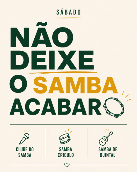 NÃO DEIXE O SAMBA ACABAR