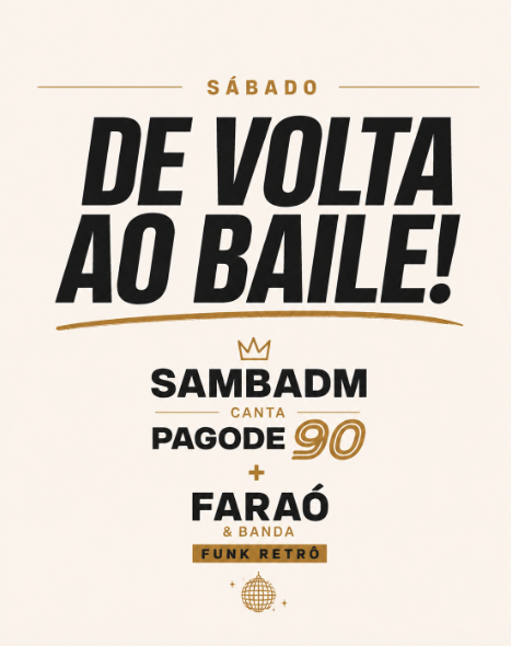 DE VOLTA AO BAILE!