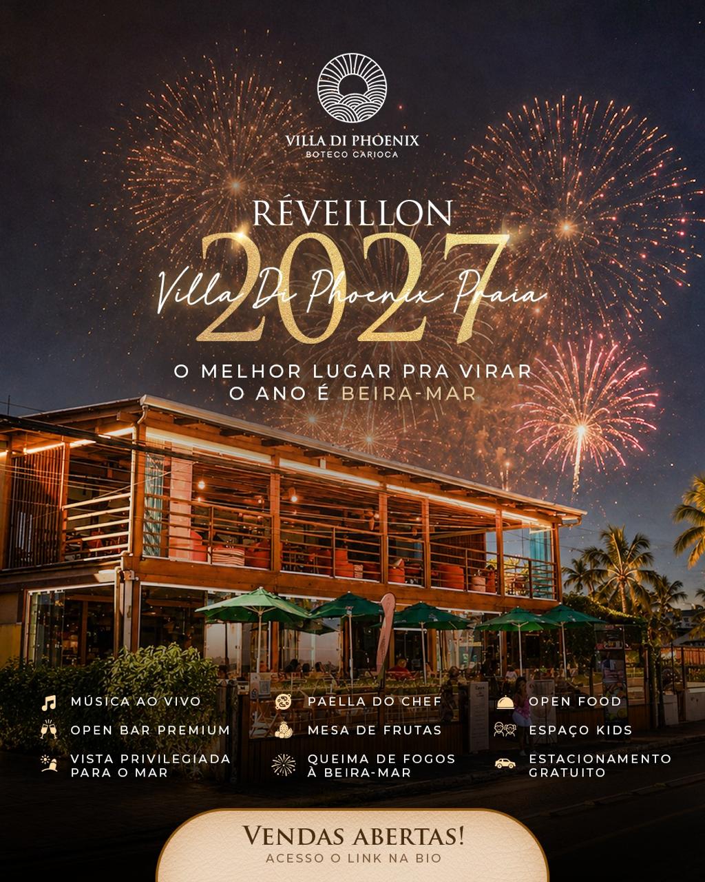 Reveillon 2027 Villa Di Phoenix Praia