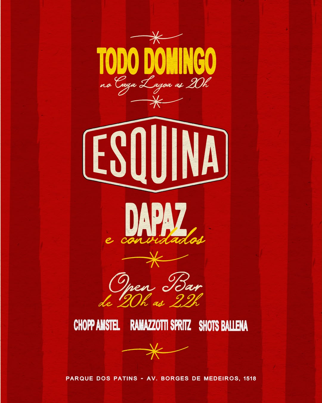 Esquina - Caza Lagoa - Domingo 13/09