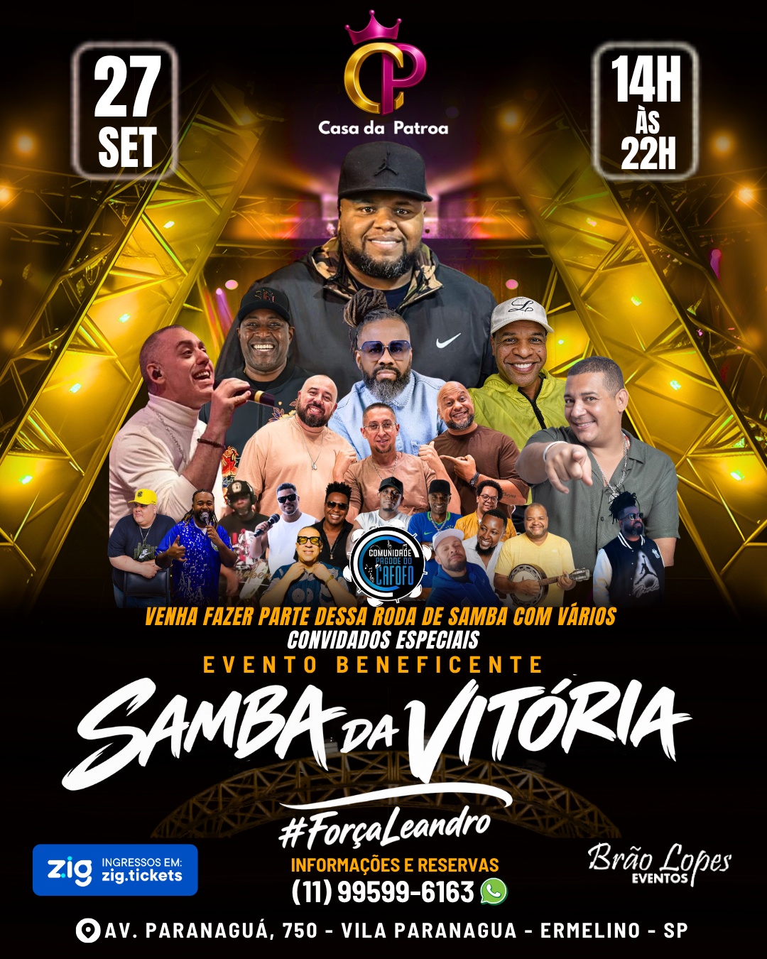 SAMBA DA VITÓRIA #ForçaLeandro